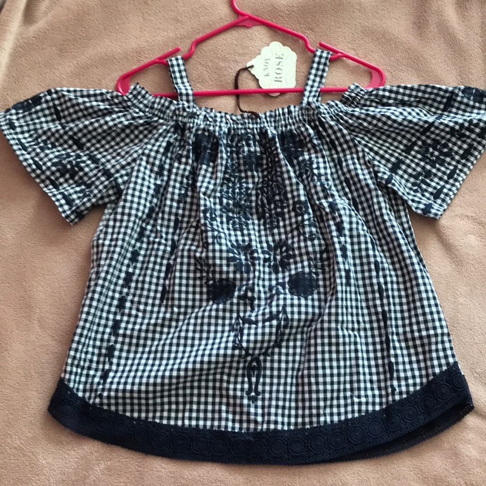 Off the shoulder blouse